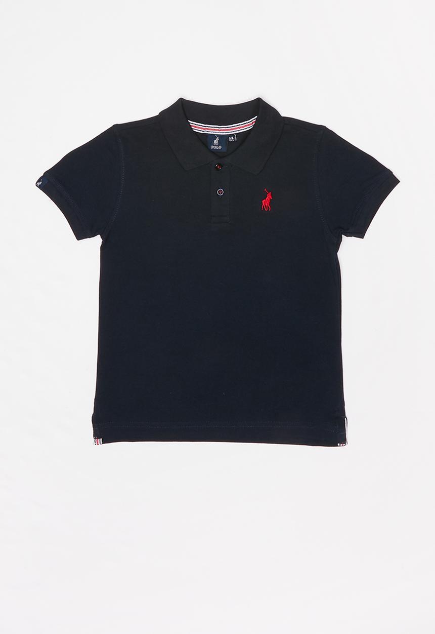POLO - Boys austin short sleeve golfer - navy