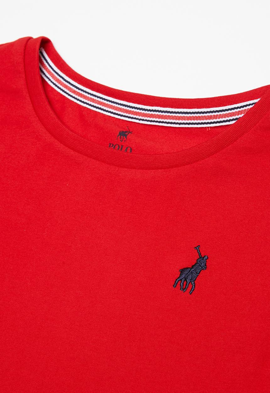 POLO - Girls Kelly tee - red