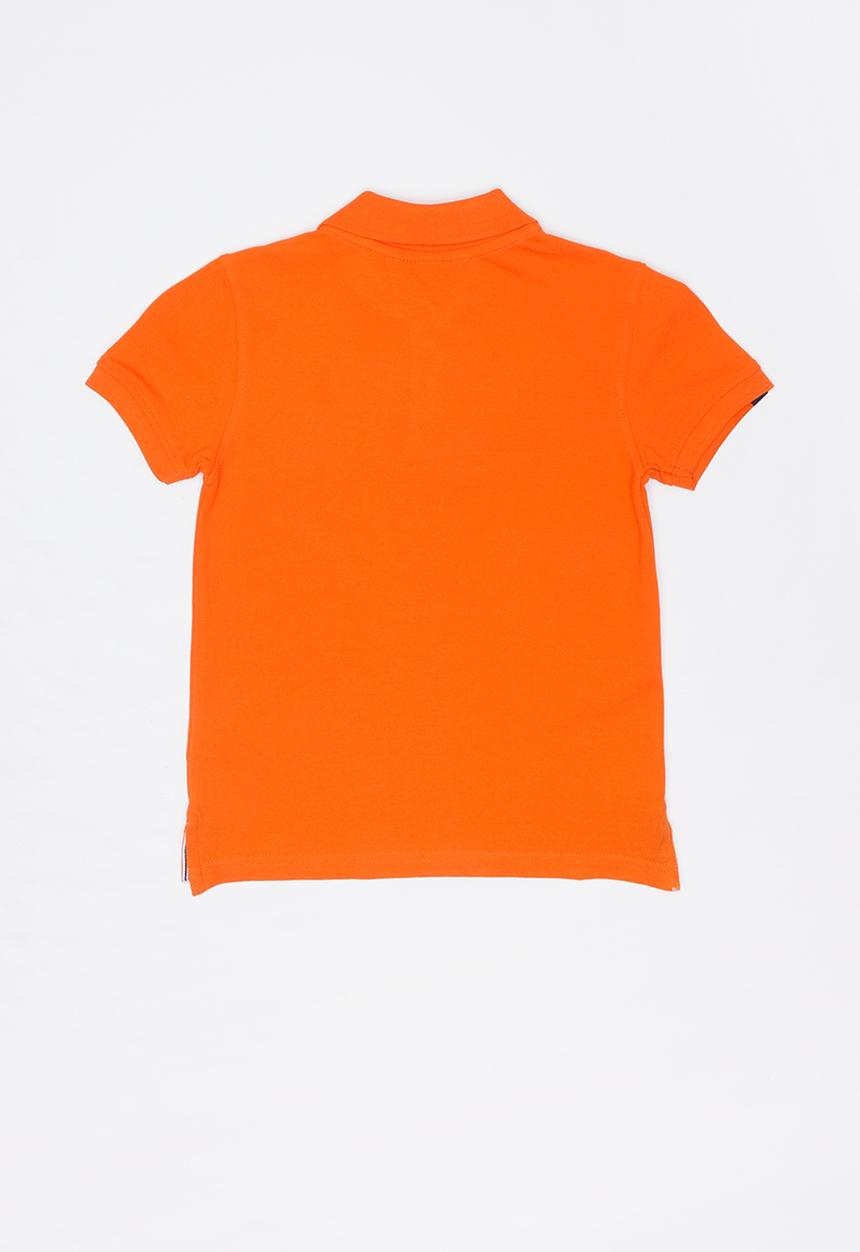 POLO - Boys Austin short sleeve golfer - orange