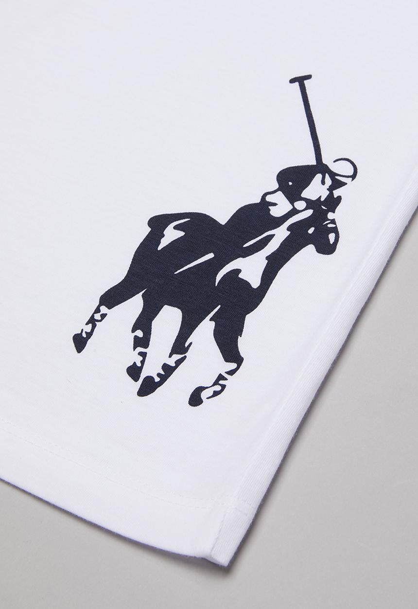 POLO - Boys rick short sleeve tee - white