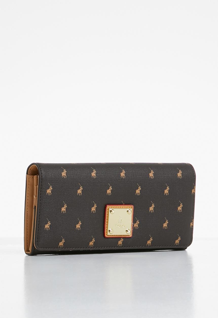 POLO - Iconic clutch purse - brown