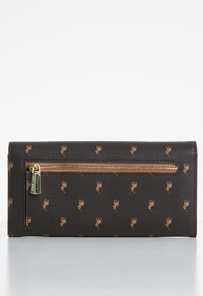 POLO - Iconic clutch purse - brown
