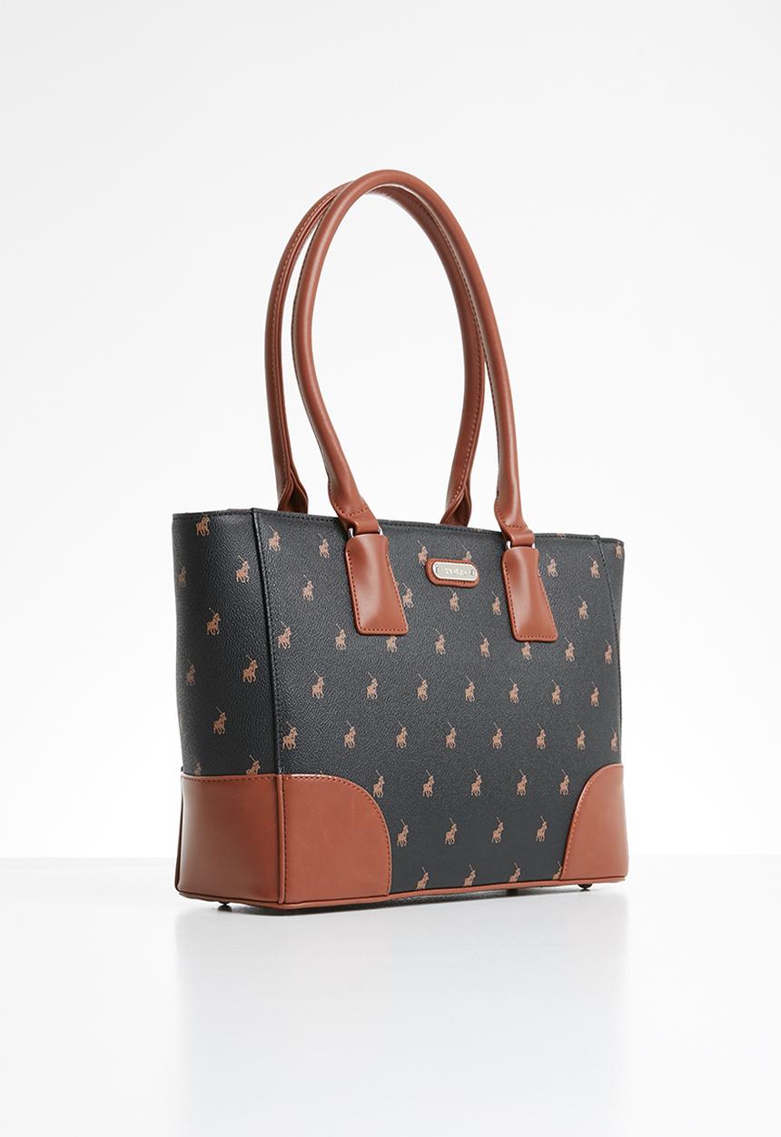 POLO - Classic tote bag- black