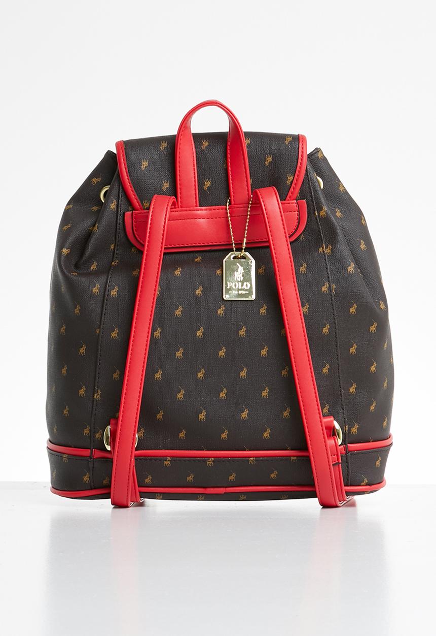 POLO - Ascot backpack - brown & red