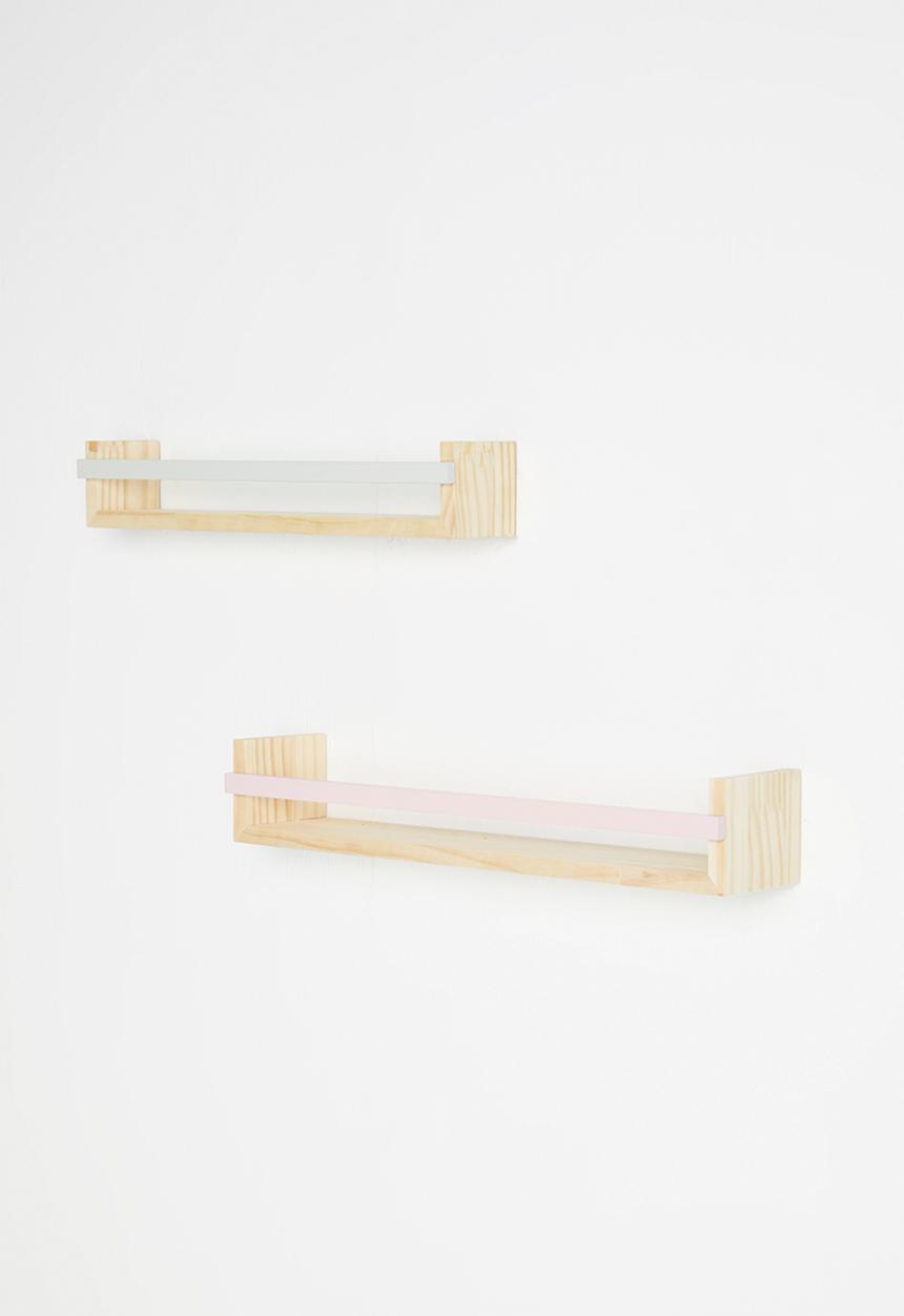 H&S - Display rack - pink & grey