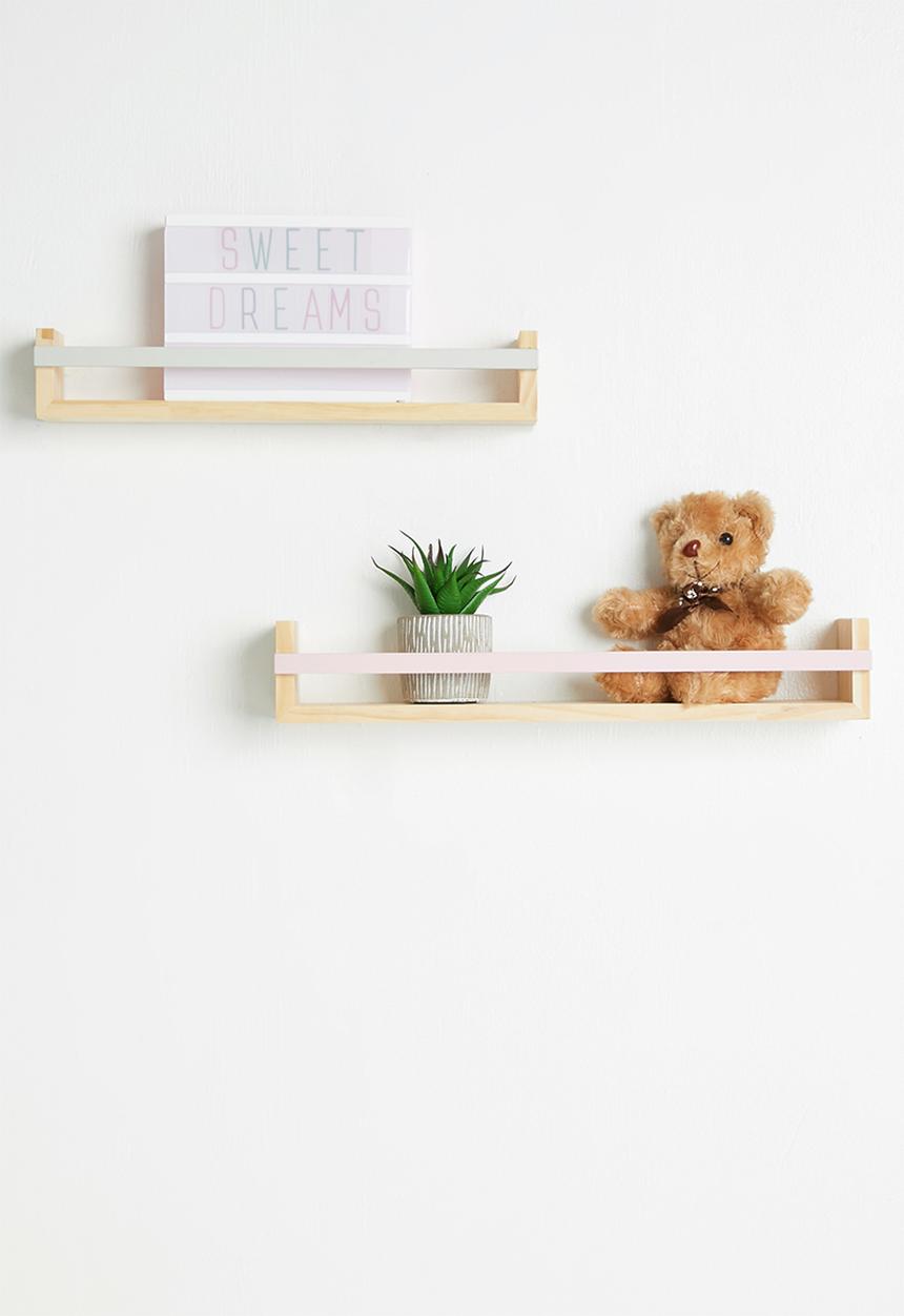 H&S - Display rack - pink & grey
