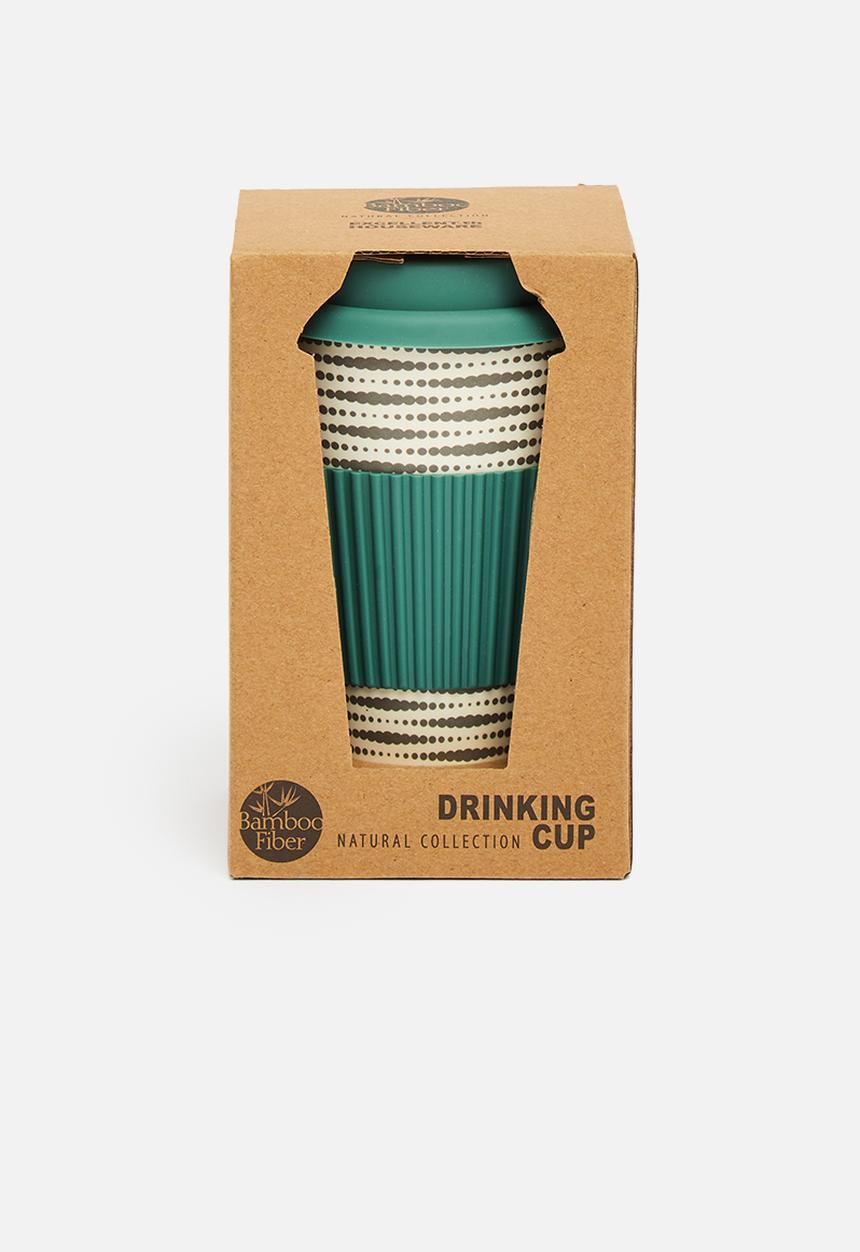 Excellent Houseware - Bamboo mug - green