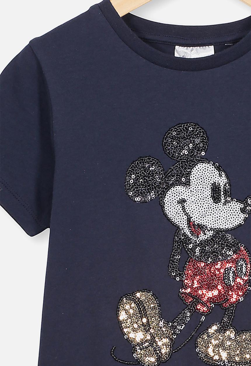 Cotton On - Lux short sleeve tee Mickey Mouse - navy