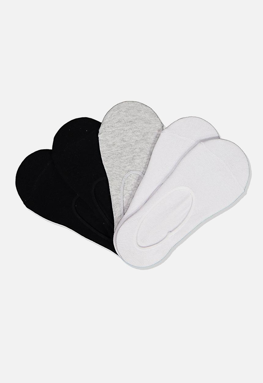 Cotton On - Kids no show sock 5 pack - multi