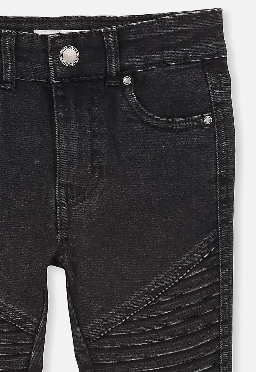 Cotton On - Carrie moto jean - washed black