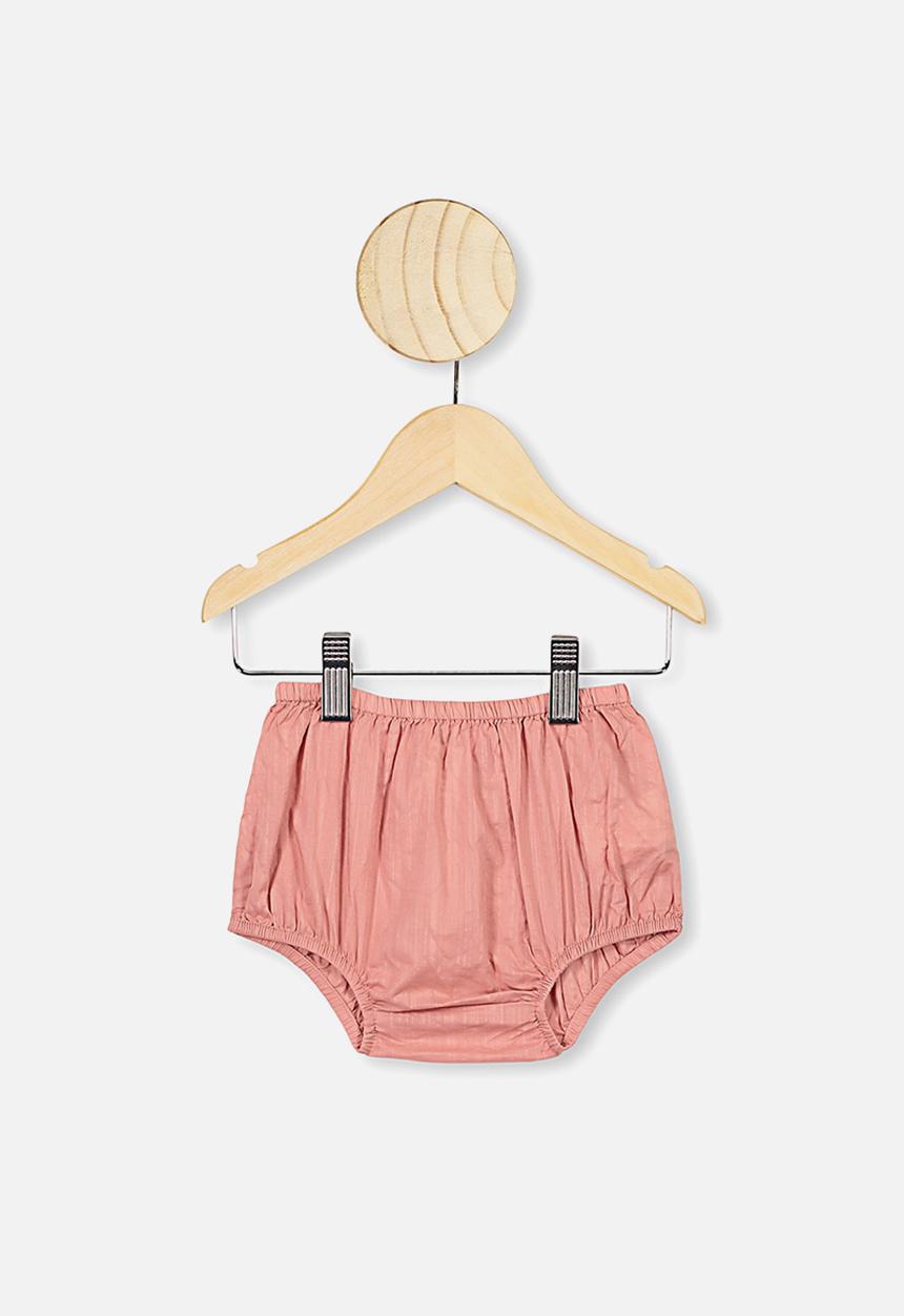 Cotton On - Tia woven bloomer - dusty pink 