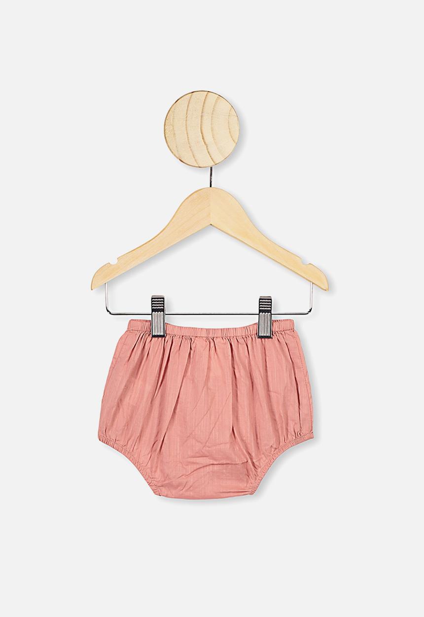 Cotton On - Tia woven bloomer - dusty pink 