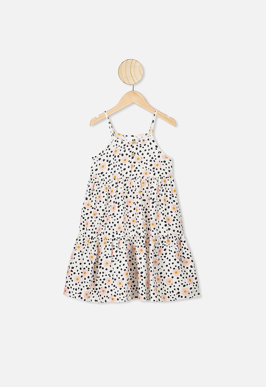 Cotton On - Mackenzie sleeveless dress - dark vanilla