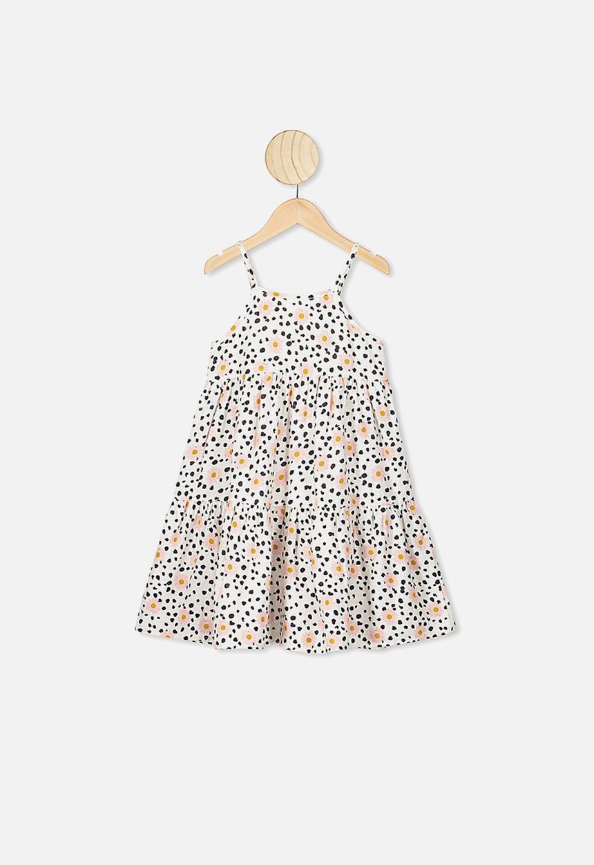 Cotton On - Mackenzie sleeveless dress - dark vanilla