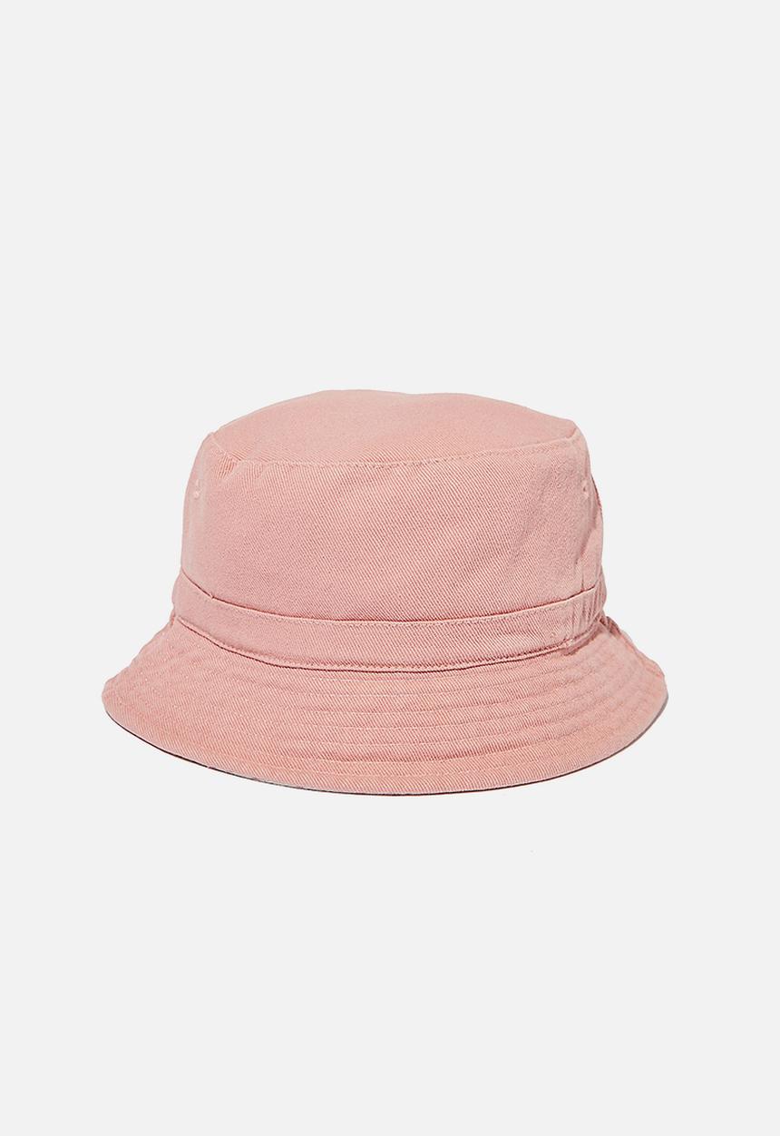 Cotton On - Reversible bucket hat - old rose daisy