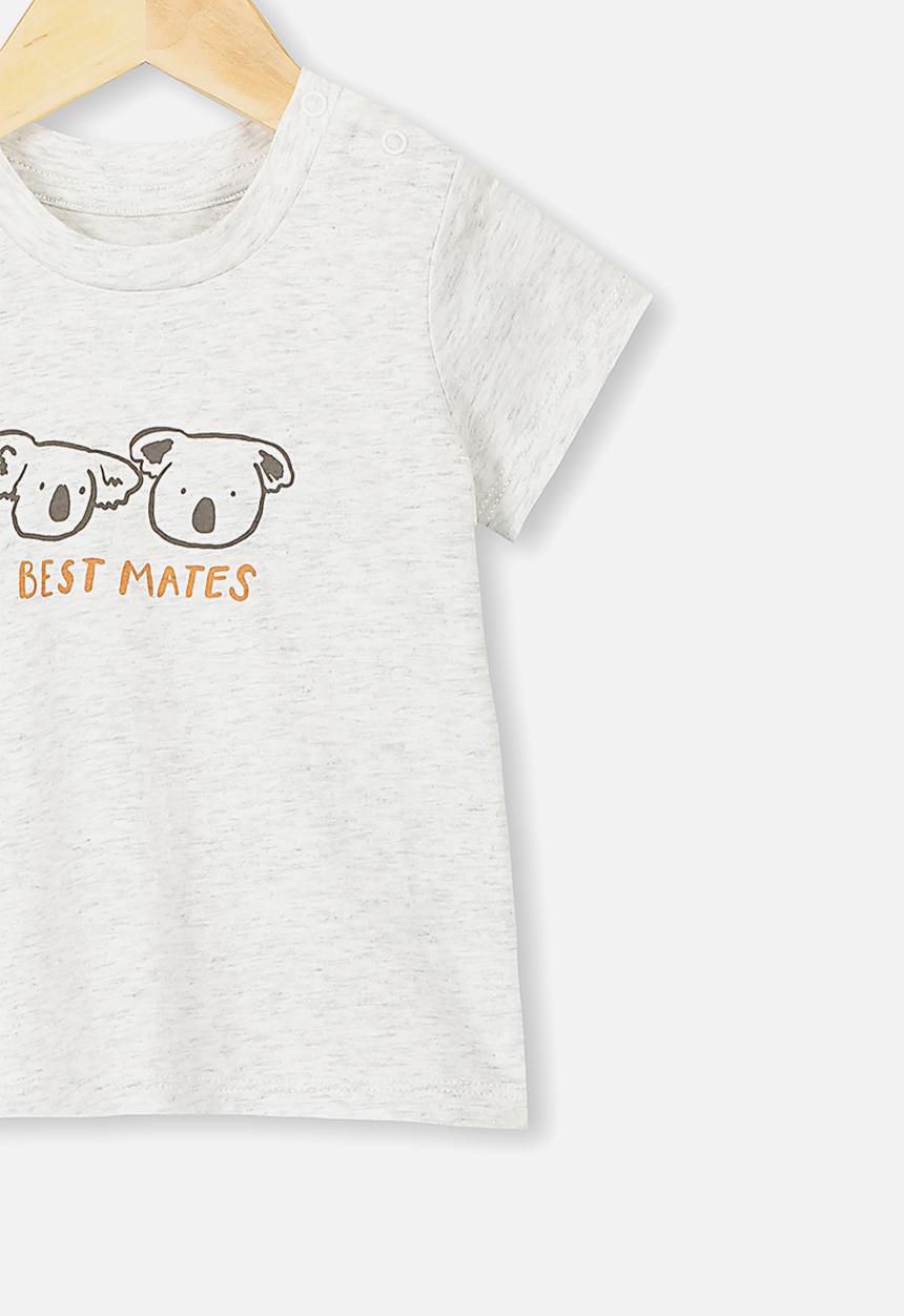 Cotton On - Jamie short sleeve tee - grey