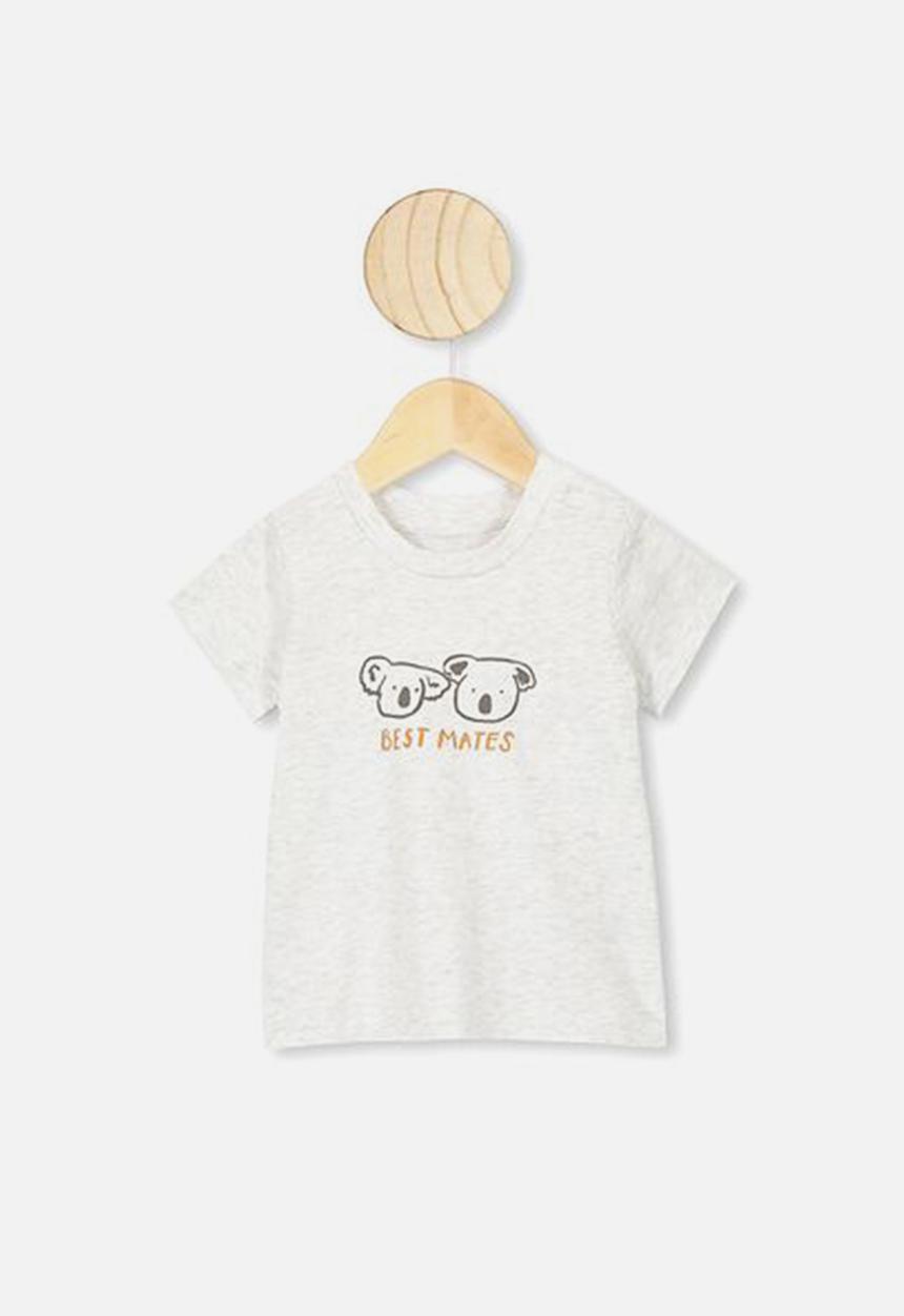 Cotton On - Jamie short sleeve tee - grey