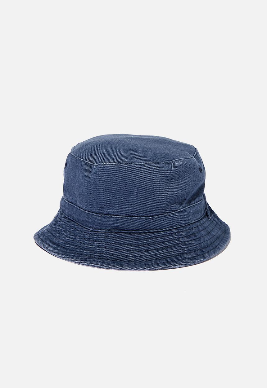 Cotton On - Reversible bucket hat - vintage navy dino