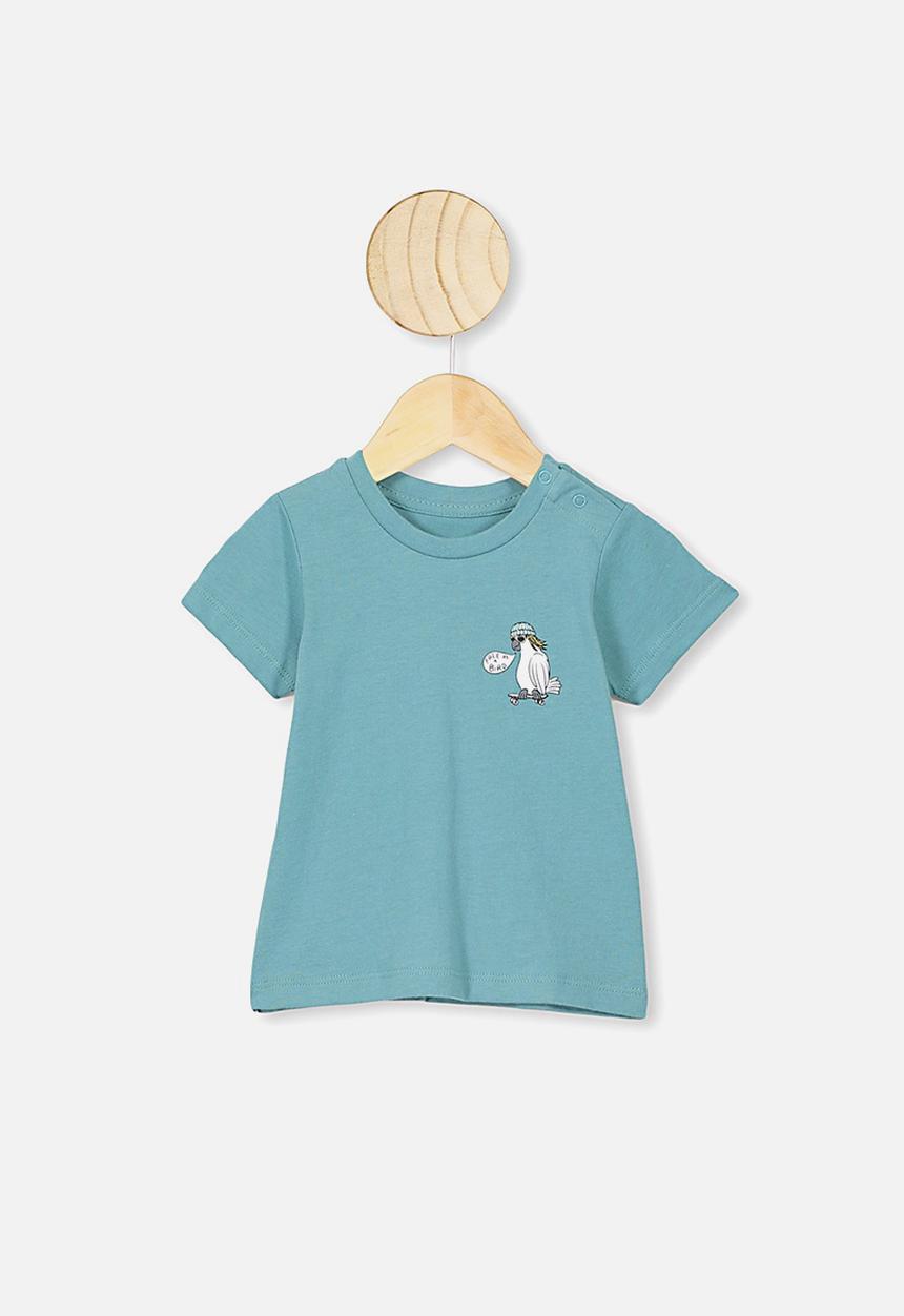 Cotton On - Jamie short sleeve tee - blue 