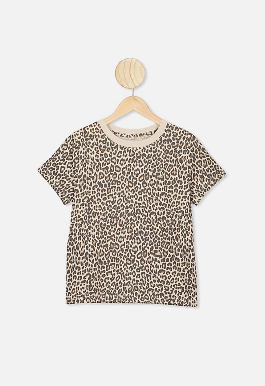 Free by Cotton On - Primrose classic T-shirt - beige & brown 