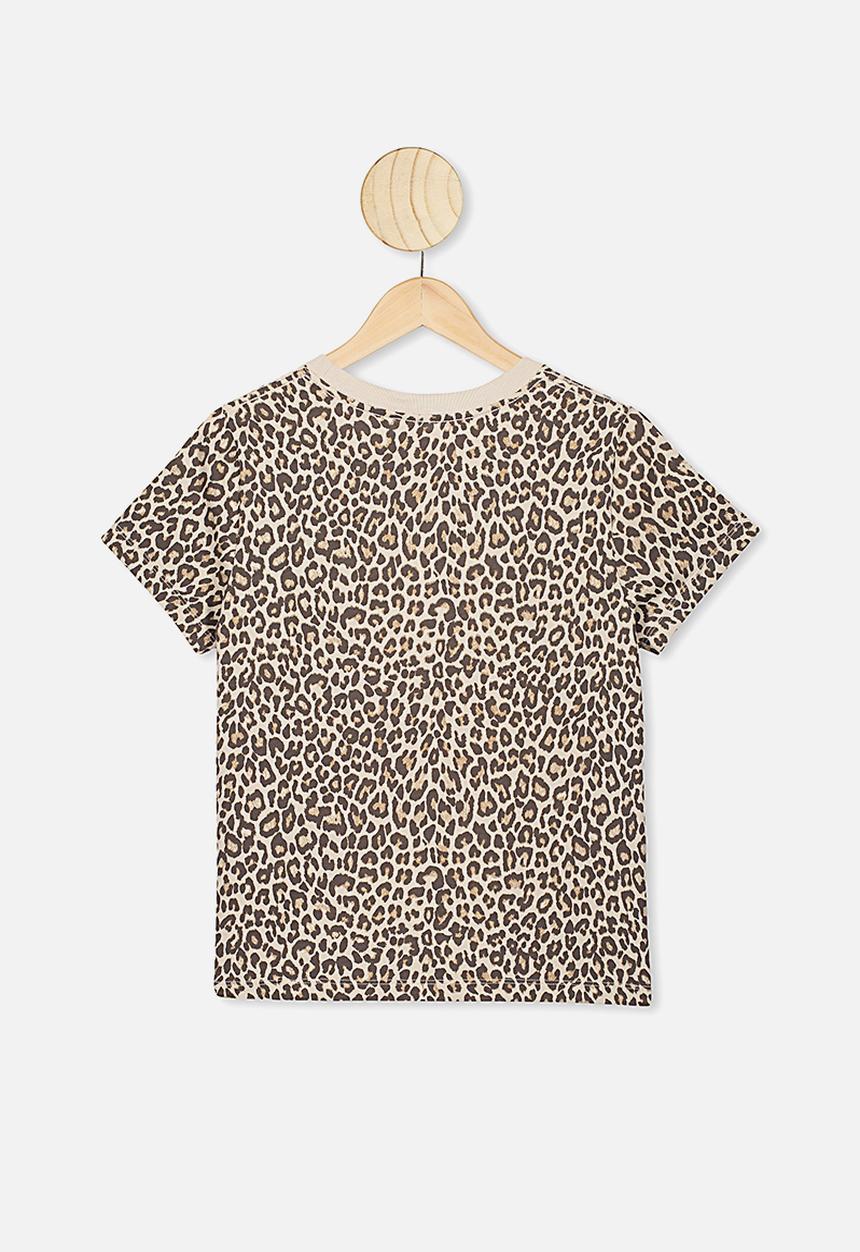 Free by Cotton On - Primrose classic T-shirt - beige & brown 