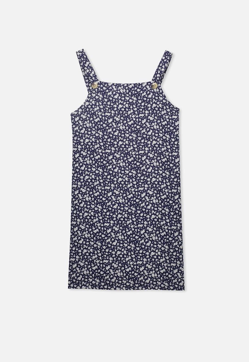 Free by Cotton On - Pini dress - navy & white 