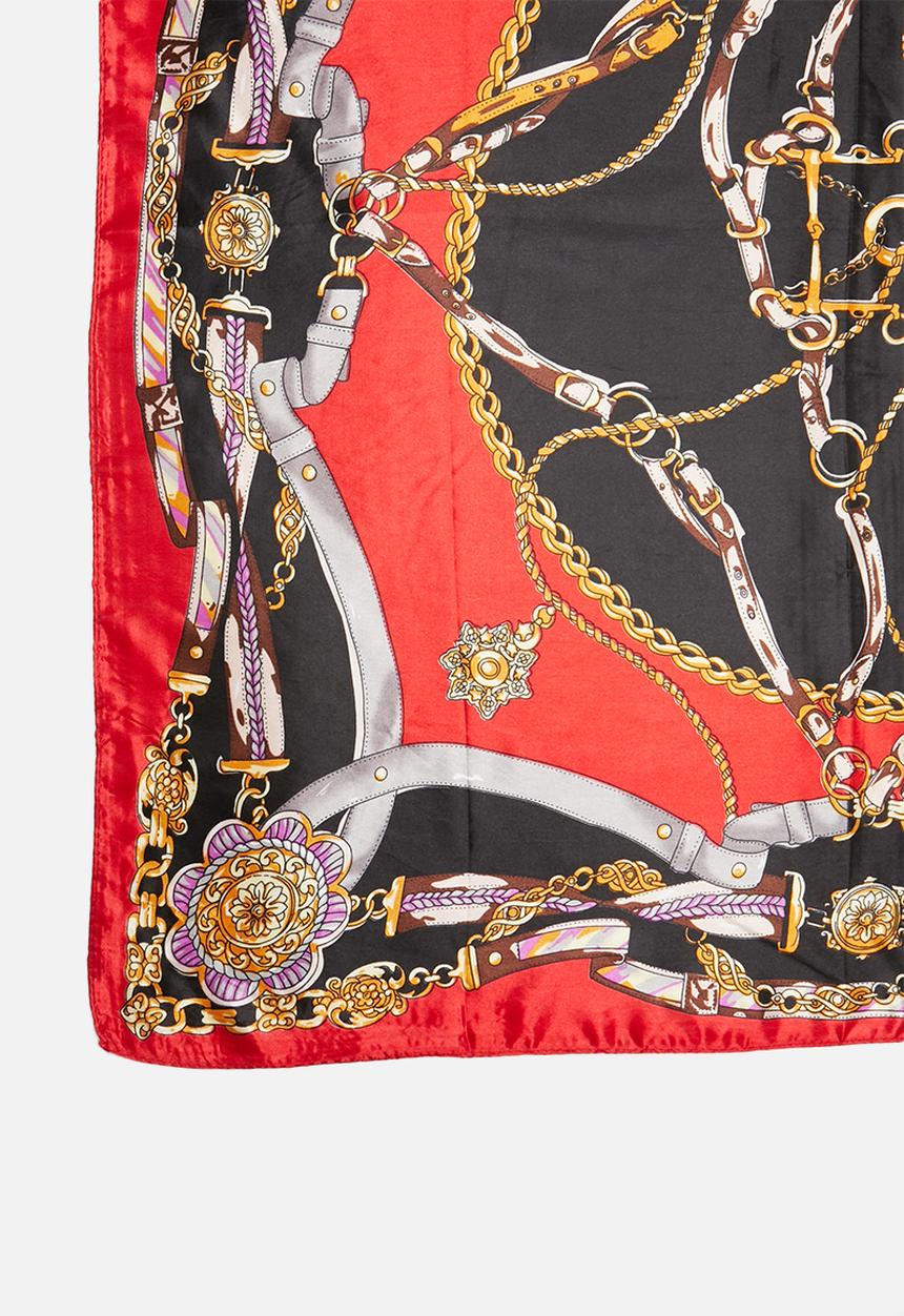 Superbalist - Vintage print neckerchief - multi 