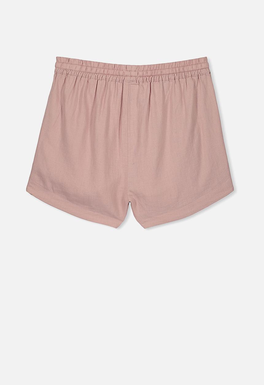 Free by Cotton On - Willow woven short - pink