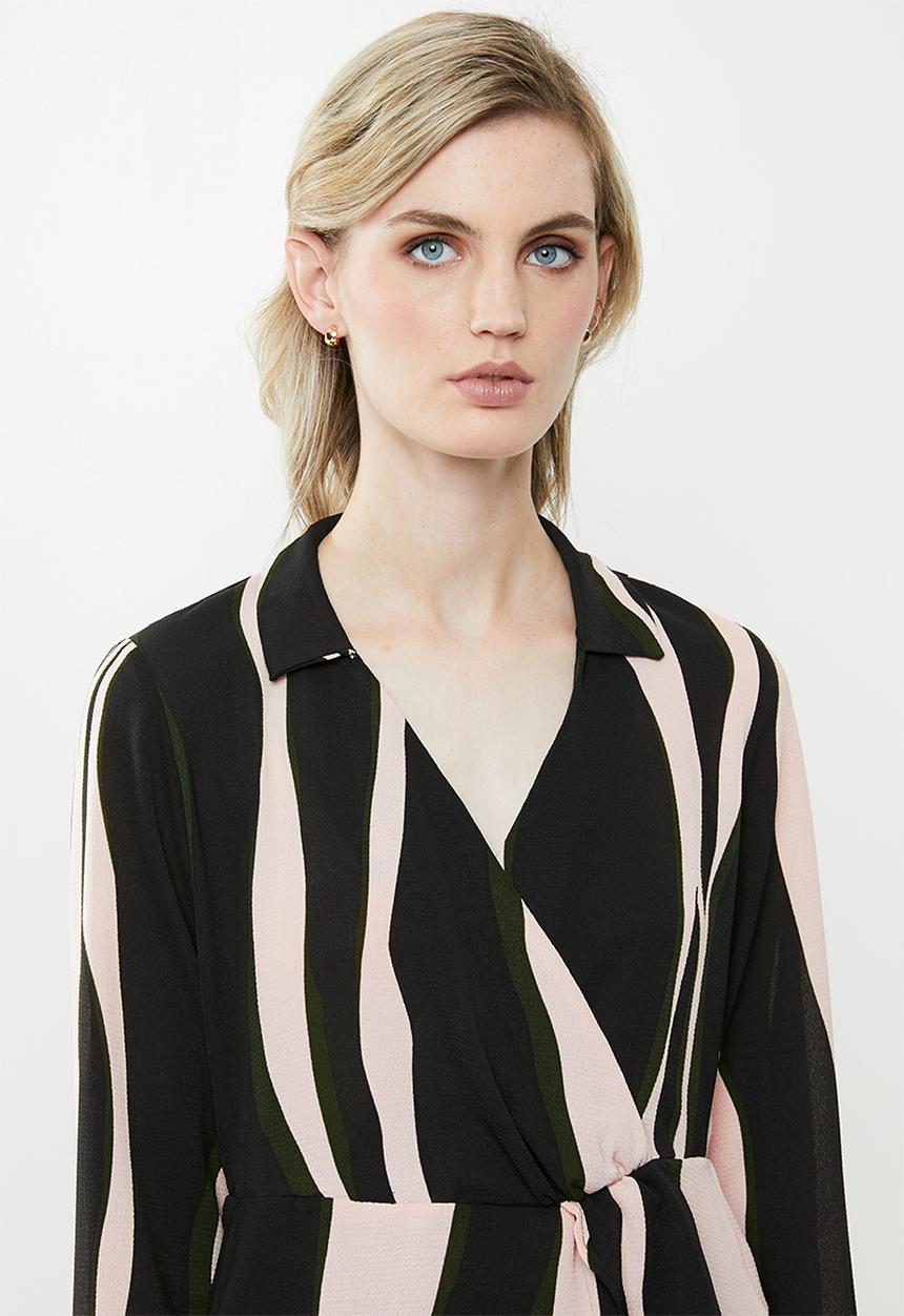Vero Moda - Fidela wrap top - multi