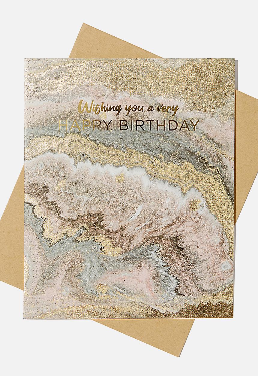 Typo - Nice birthday card - multi 