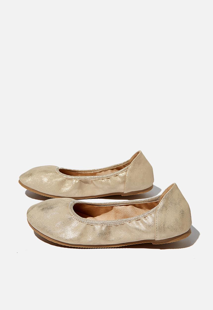 Cotton On - Primo ballet flats - matte gold shimmer