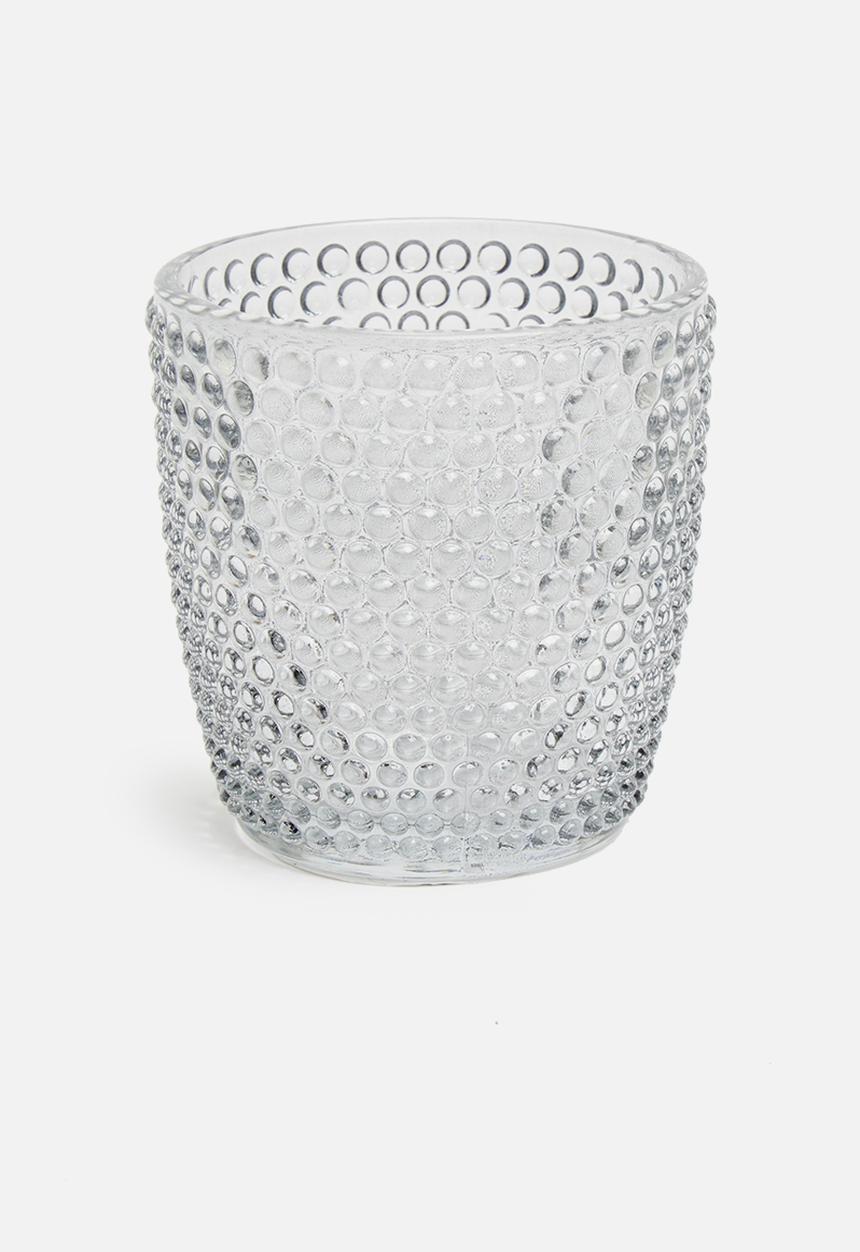 H&S - Bubble tealight holder set of 3 - multi