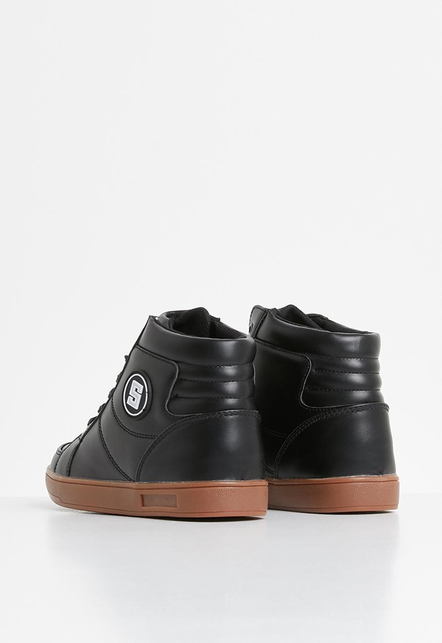 Pop Candy - Lace hi top sneaker - black