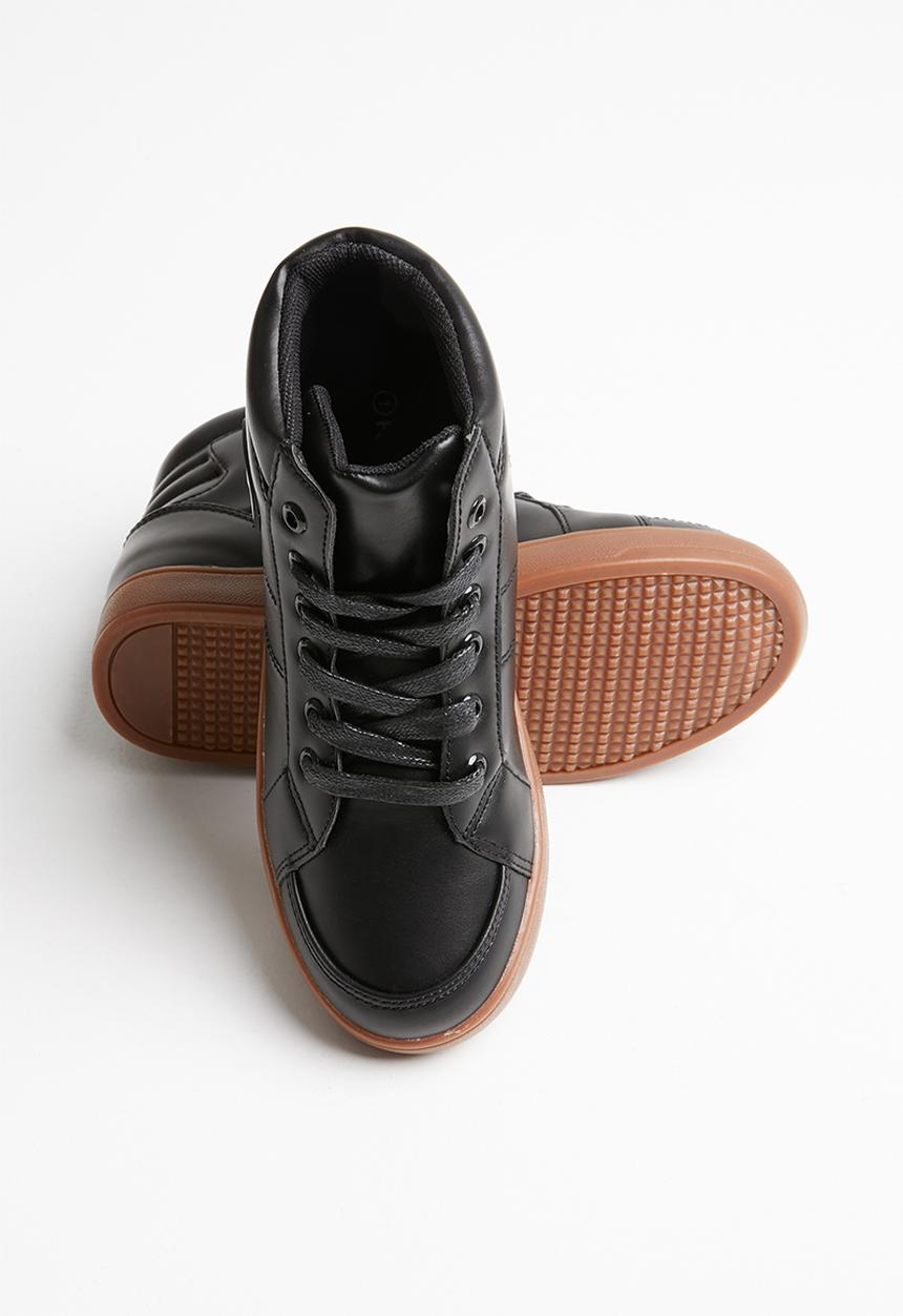 Pop Candy - Lace hi top sneaker - black
