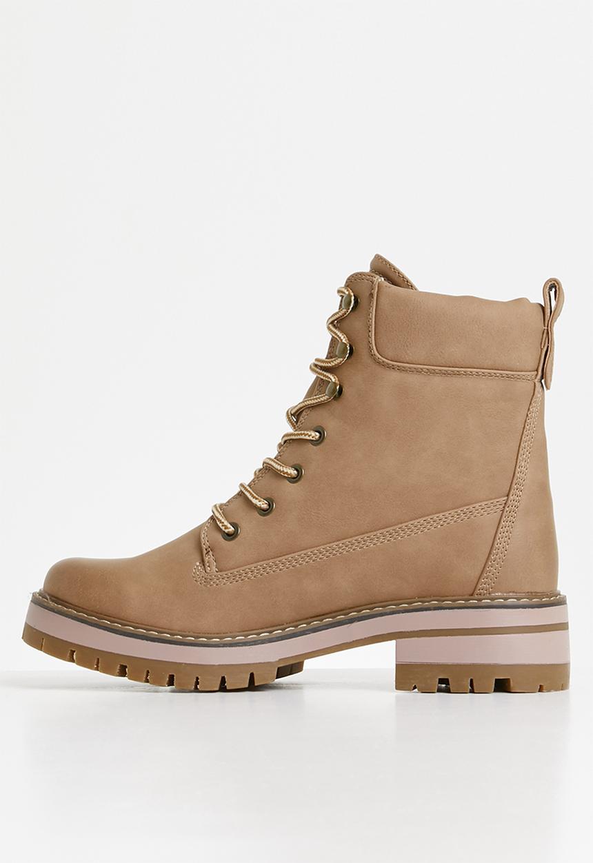 Miss Black - Fox 2 boot - pink