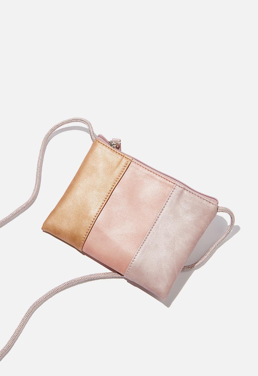 Cotton On - Ashley party bag - pink & orange 