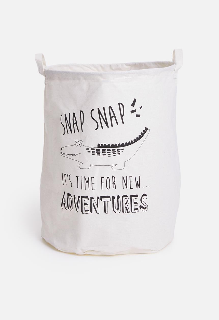 H&S - Kids laundry bag - crocodile