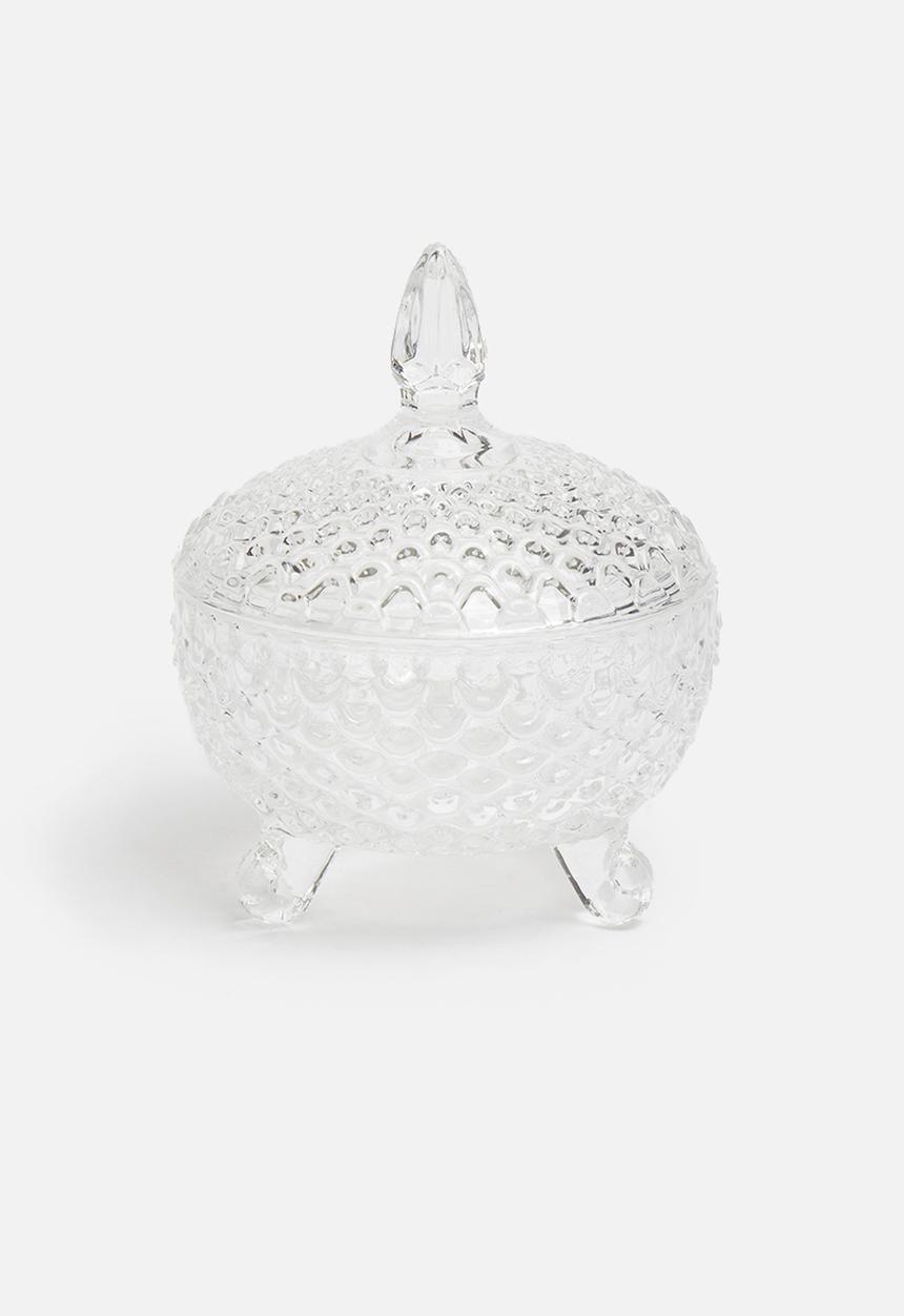 Excellent Houseware - Victoria glass jar
