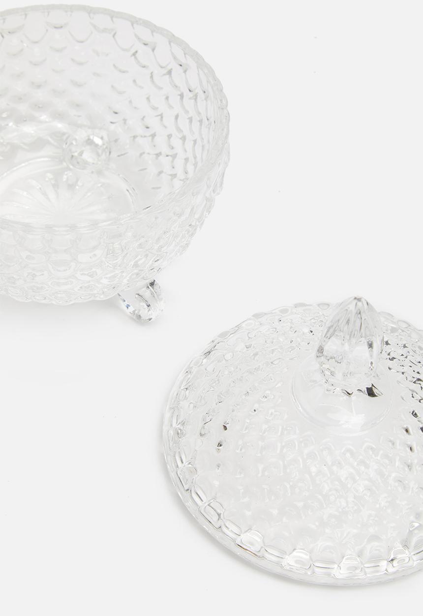Excellent Houseware - Victoria glass jar