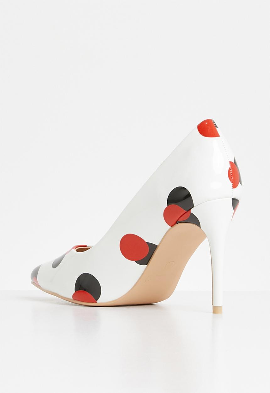 Miss Black - Alipa heel - red