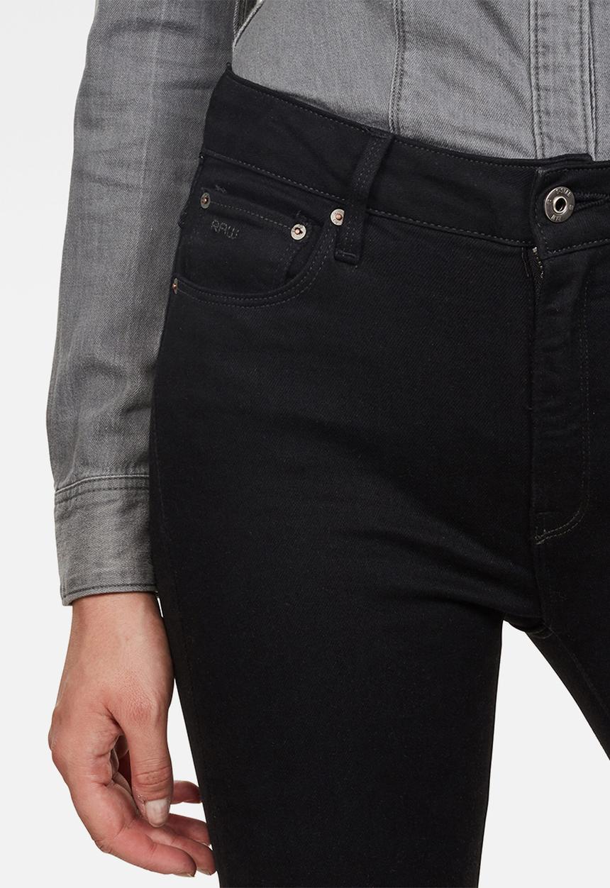 G-STAR - 3301 High Skinny Superstretch Jeans Wmn - Pitch Black