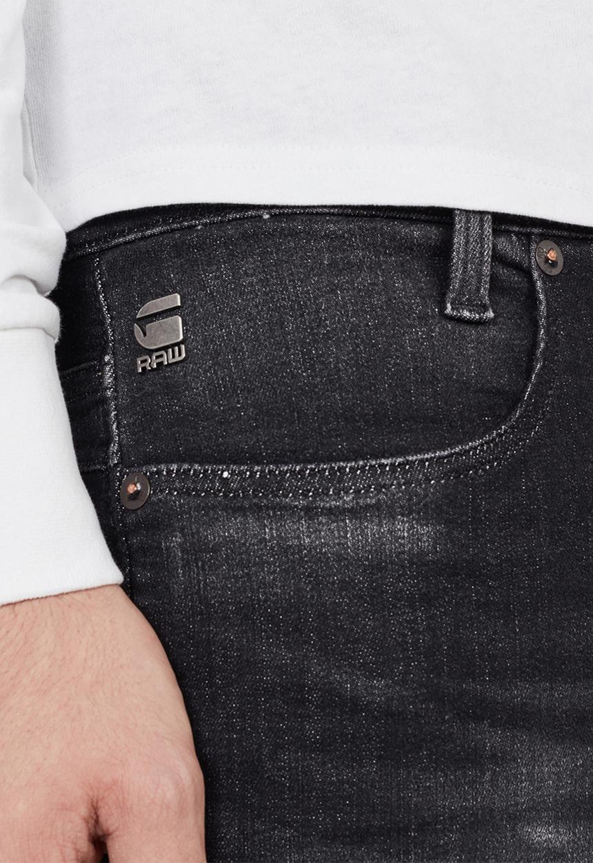 G-STAR - D-staq 5-pkt slim jeans -Elto black superstretch
