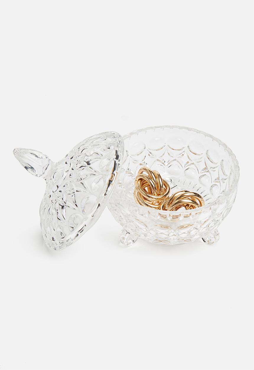 Excellent Houseware - Victoria glass jar 