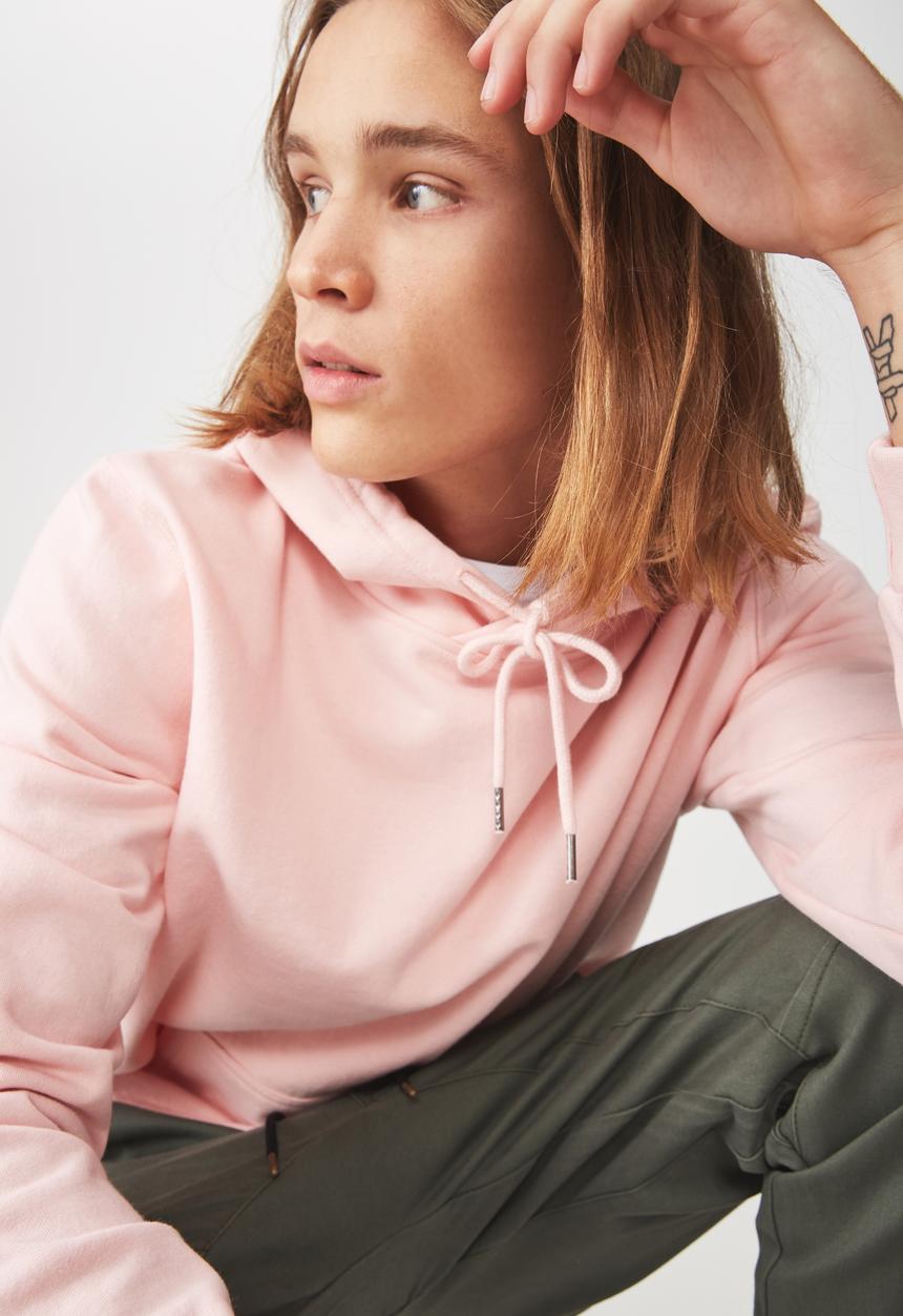 Factorie - Basic hoodie - strawberry cream