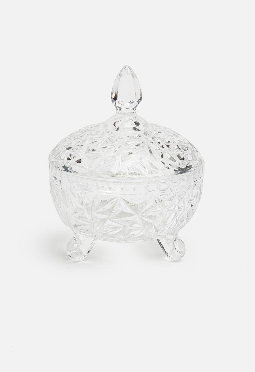 Excellent Houseware - Victoria glass jar 