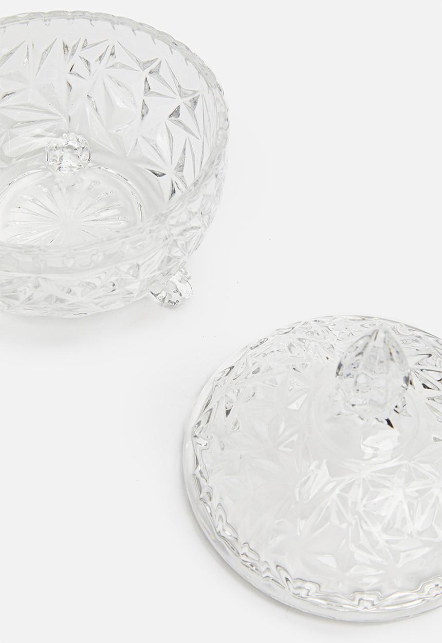 Excellent Houseware - Victoria glass jar 