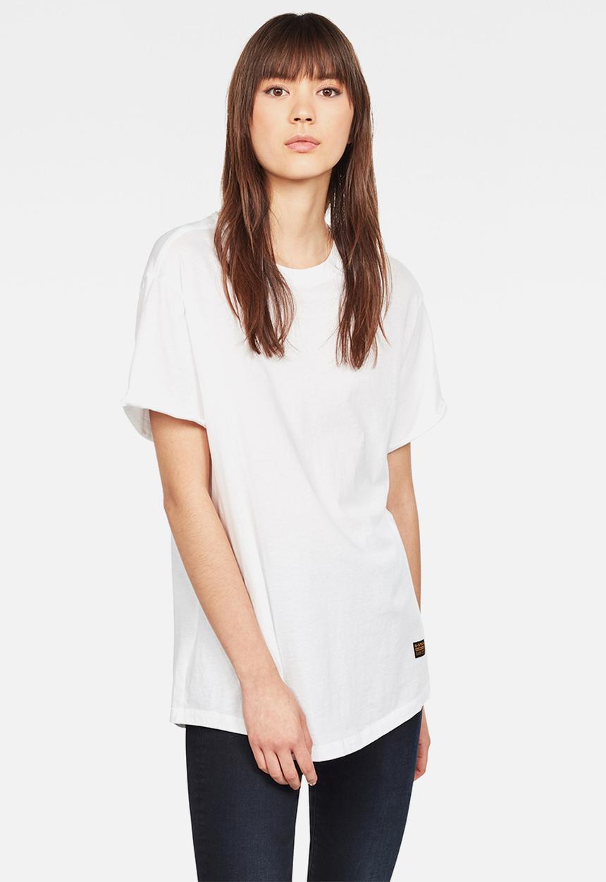 G-STAR - Lash fem loose short sleeve tee - white