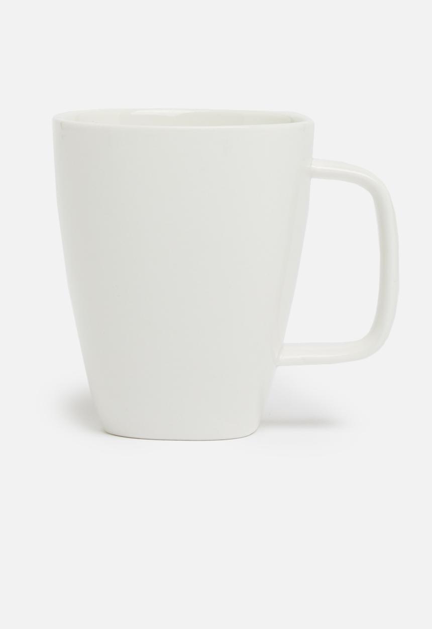 Excellent Houseware - Essence mug set of 4 - white