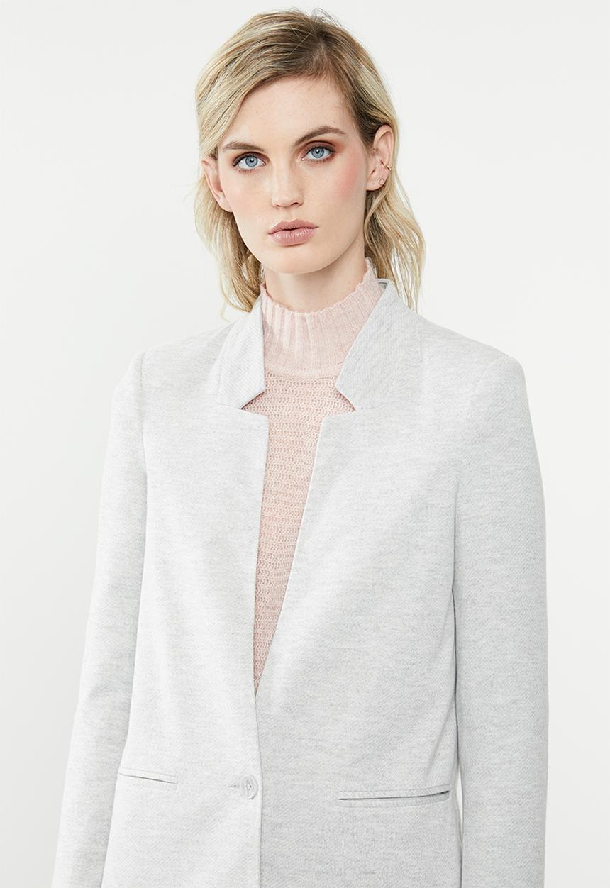 Vero Moda - June long blazer - grey