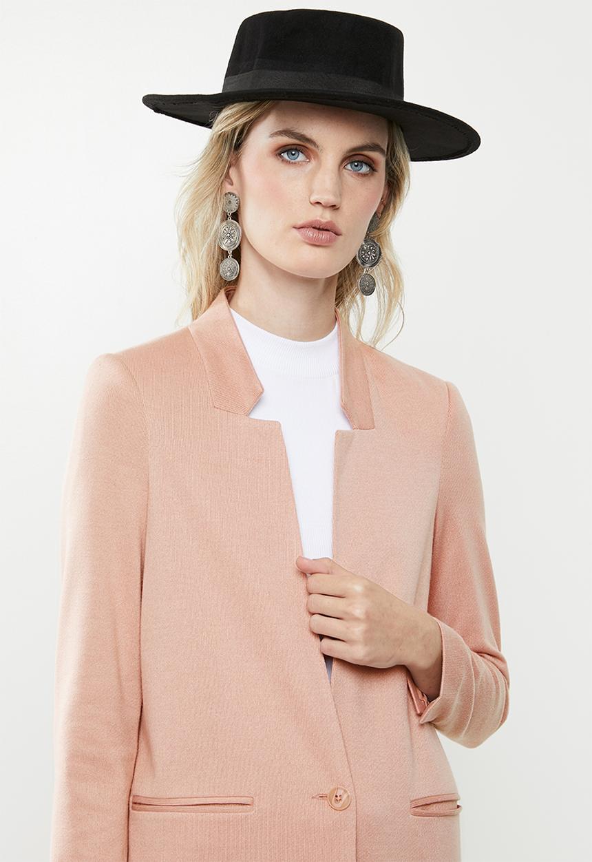 Vero Moda - June long blazer - pink 